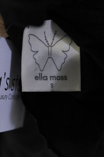 Ella Moss Women's Drop Waist Black Size S
