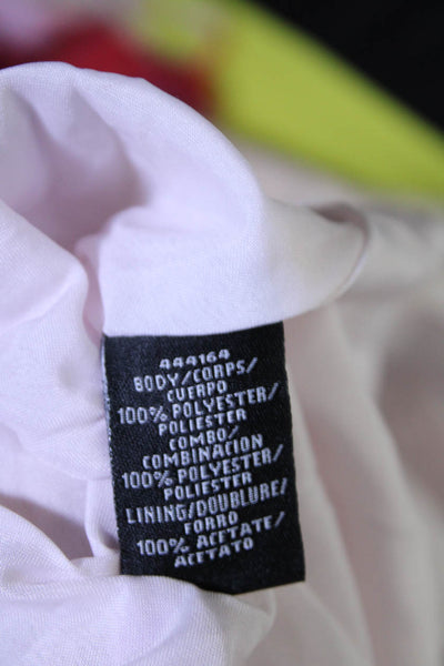 ML Monique Lhuillier Womens Pink Petal Print Dress Size 8 13750785