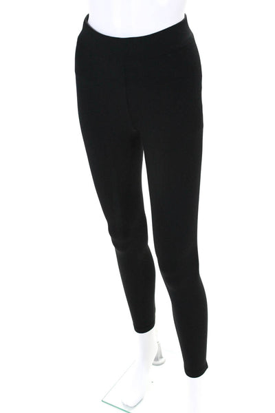 Vince Womens Mid Rise Stretch Lightweight Ankle Leggings Black Size XS
