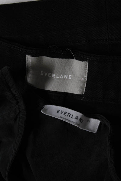Everlane Women's Crew Neck Sleeveless Tank Top Jeans Size XS Lot 2