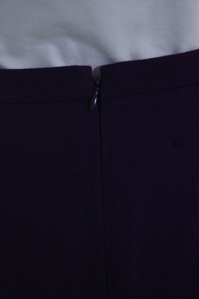 J Crew Womens Spotted Flare Mini Skater Skirt Blue Ivory Purple Size 4 8 Lot 2