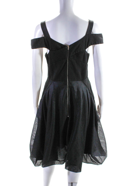 ELLIATT Womens Black Verve Dress Size L 13350650