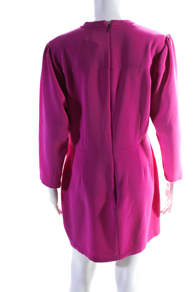 A.L.C. Womens Shocking Pink Jane Dress Size 14 13290392
