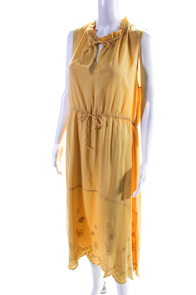 See by Chloé Womens Yellow Ochre Dress Size 6 11095596