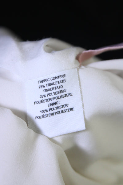 Derek Lam 10 Crosby Womens White Grommet Laces Dress Size 4 12690981