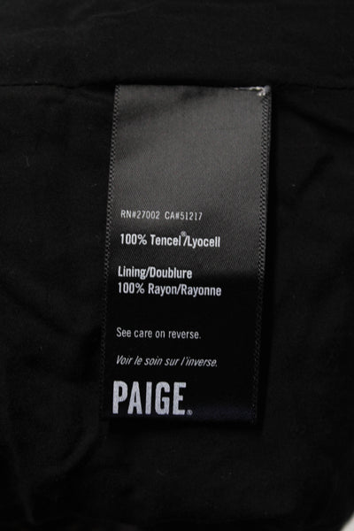 Paige Women's Collared Cheetah Print Blazer Brown Size XS