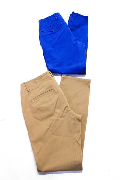 Lauren Ralph Lauren Ralph Lauren Womens Low-Rise Pants Beige Blue Size 2 6 Lot 2