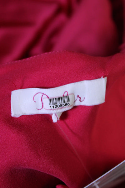 Parker Womens Pink Selma Combo Dress Size 2 11205586