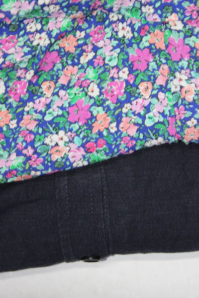 Zara Womens Shorts Shirt Dress Multi Colored Size Medium Lot 2