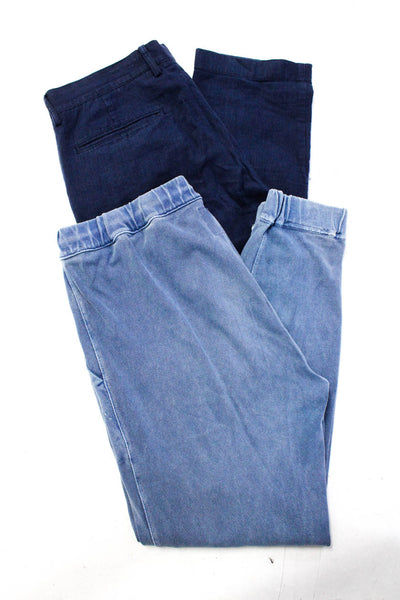 J Crew Women's Khakis Pants Blue Size M Lot 2