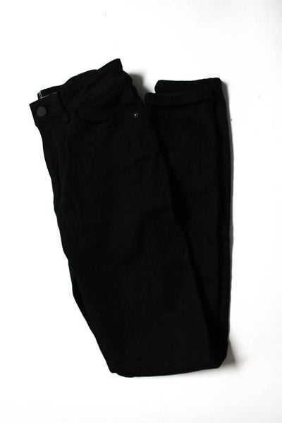 PS Parker Smith Womens Solid Mid Rise Skinny Pants Brown Black Size 24/16 Lot 2