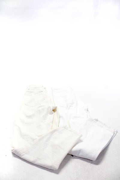 Agolde Closed Womens Jeans White Cotton Size 23 Lot 2