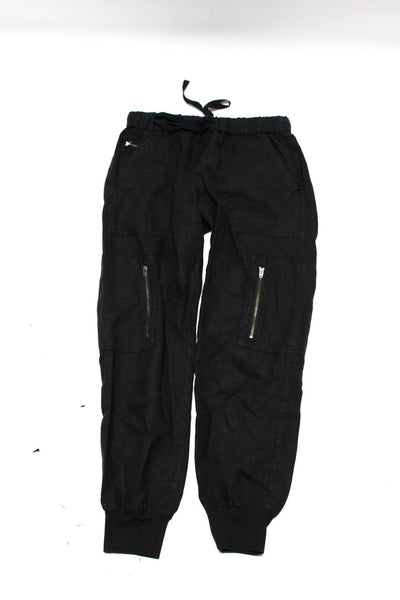 Paige Women's Pull-On Jeggings Dark Wash Black Denim Pant Size 26 Lot 2