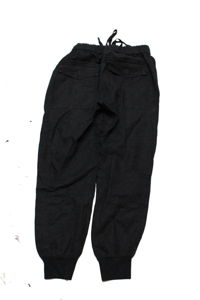 Paige Women's Pull-On Jeggings Dark Wash Black Denim Pant Size 26 Lot 2