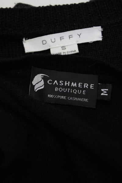 Duffy Women's Open Cardigan Gray Black Size S Lot 2