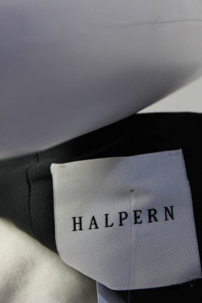 Halperin Womens Zebra Print Sequin Mini Pencil Skirt Black Silver Size FR 36