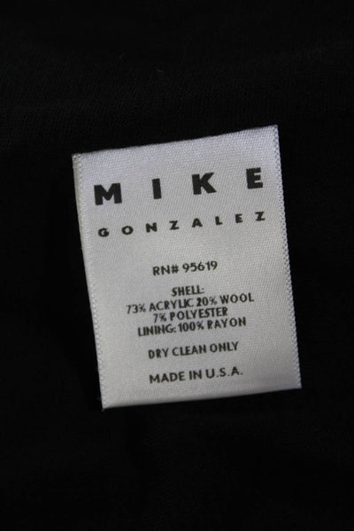 Mike Gonzalez Women's Zigzag Wrap Jacket Gray Size XS
