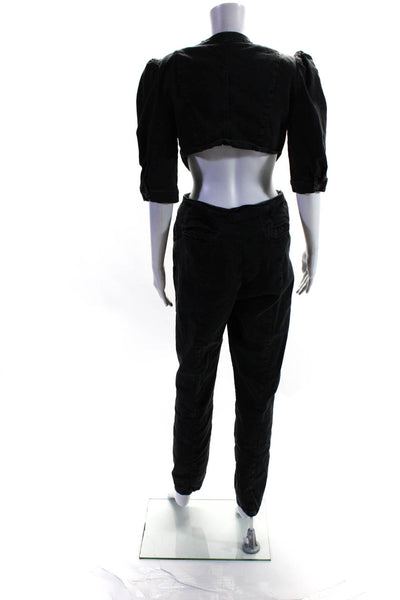 retrofête Womens Kiara Denim Jumpsuit Size 16 14708517