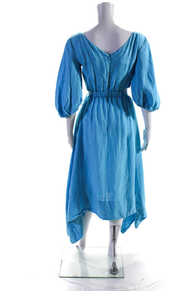 Nicholas Womens Blue Karen Dress Size 4 13490014