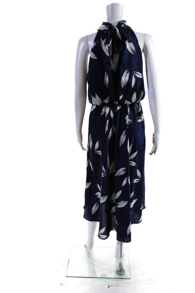Derek Lam 10 Crosby Womens Black Floral Halter Dress Size 12 11419986