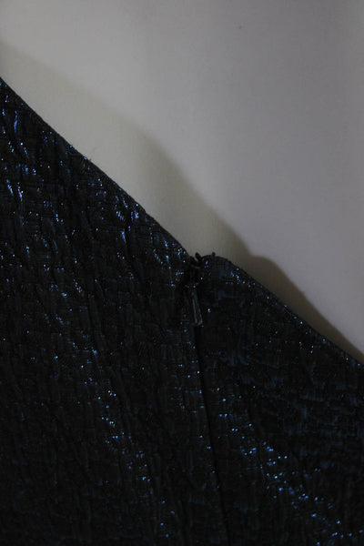 ML Monique Lhuillier Womens Navy Odyssey Gown Size 8 13456735