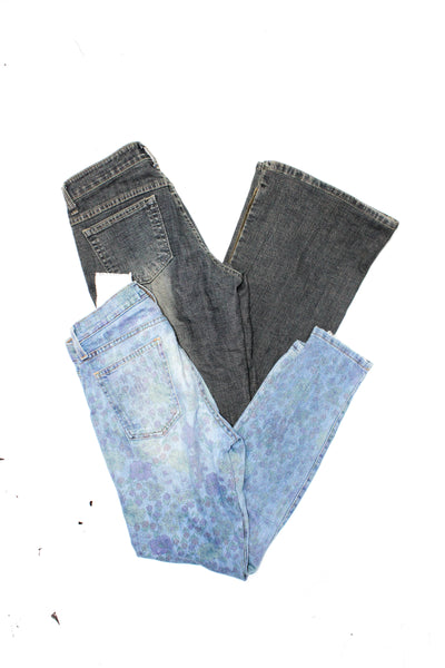 Lucent Current Elliot Womens Colorblock Abstract Jeans Blue Size S/26 Lot 2