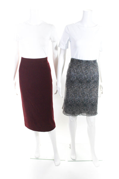 Shin Choi Nicole Farm Womens Skirts Gray Size 6 10 Lot 2