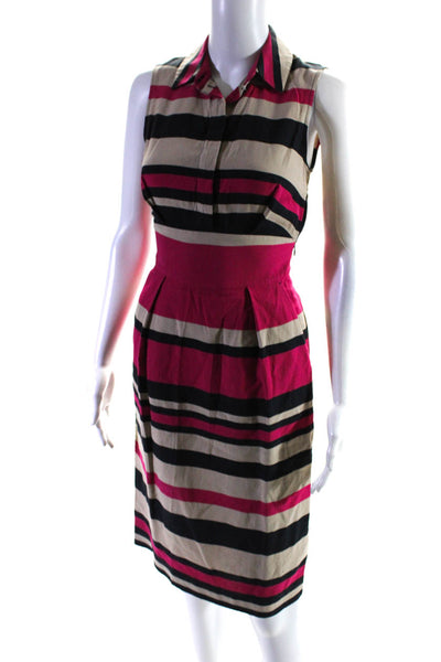 L.K. Bennett Womens Striped Martha Dress Size 0 11200368