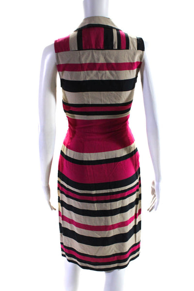 L.K. Bennett Womens Striped Martha Dress Size 0 11200368