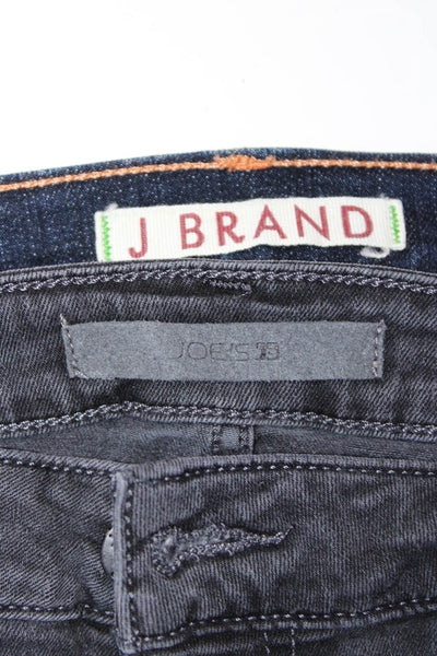 Joes Jeans J Brand Womens Skinny Jeans Blue Gray Size 30 31 Lot 2