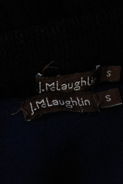 J. Mclaughlin Women's High Waisted Knit Leggings Black Size S Lot 2