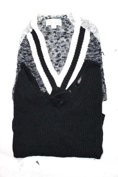 Millau Vintage Havana Womens Sweaters Black Size S M Lot 2