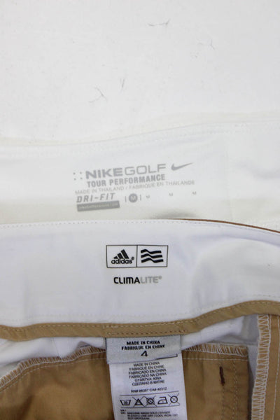 Nike Golf Adidas Womens Active Skort Bermuda Shorts White Size M 4 Lot 2