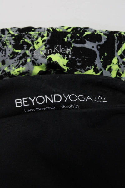 Calvin Klein Beyond Yoga Womens Leggings Black Size Medium Lot 2