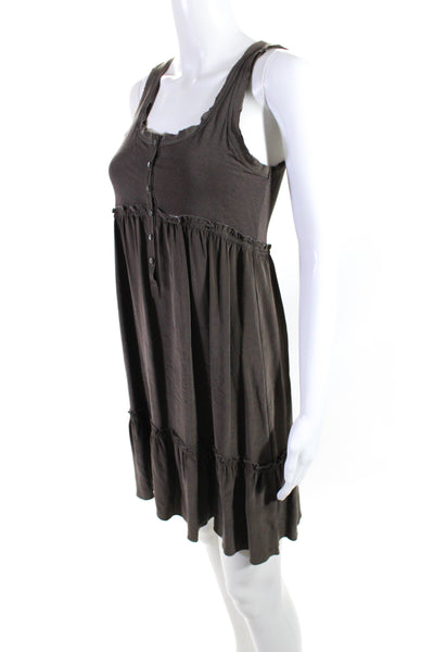 B44 Dressed by Bailey 44 Womens Popover Empire Waist Dress Brown Size Small