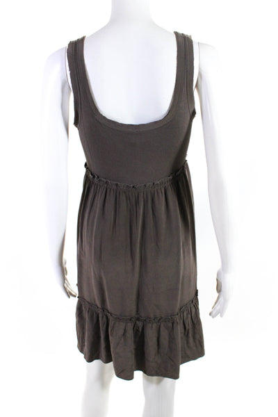 B44 Dressed by Bailey 44 Womens Popover Empire Waist Dress Brown Size Small