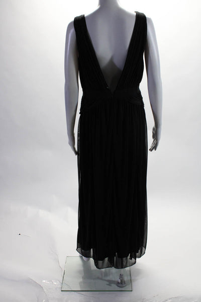 Adrianna Papell Womens Illusion Gown Size 14 13453648