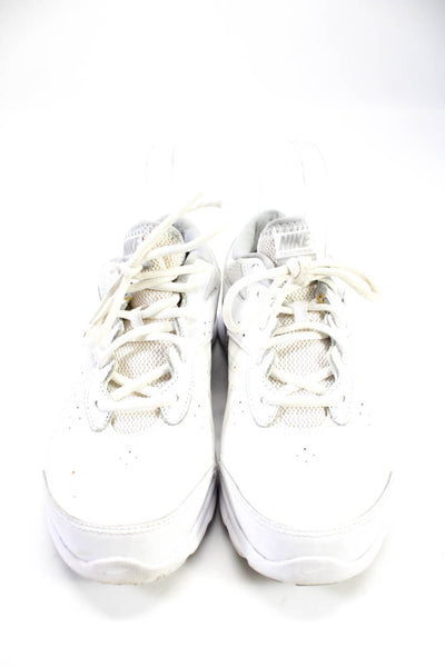 Nike Women's Cross Trainer Lace Up Sneakers White Size 9