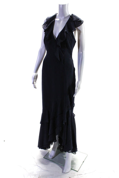 C/MEO COLLECTIVE Womens Navy Be About You Gown Size 4 13454466