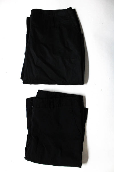 Theory Womens Shorts Pants Black Size 8 Lot 2