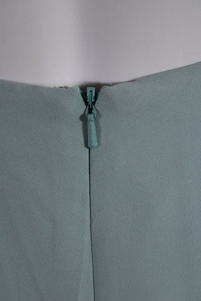 Raoul Womens Key Hole Neck Cut Out Back Sleeveless Dress Blue Size 6