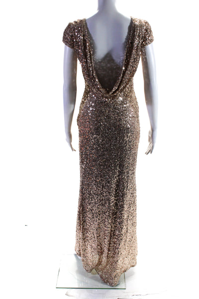 Badgley Mischka Womens Award Winner Gown Size 2 10320546