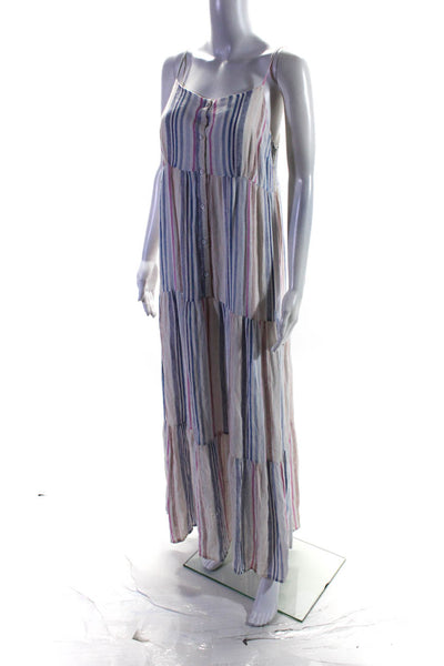 Splendid Womens Arco Iris Stripe Maxi Size 6 11091390