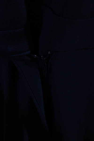 Jason Wu Womens Navy Tuxedo Jumpsuit Size 10 13216283