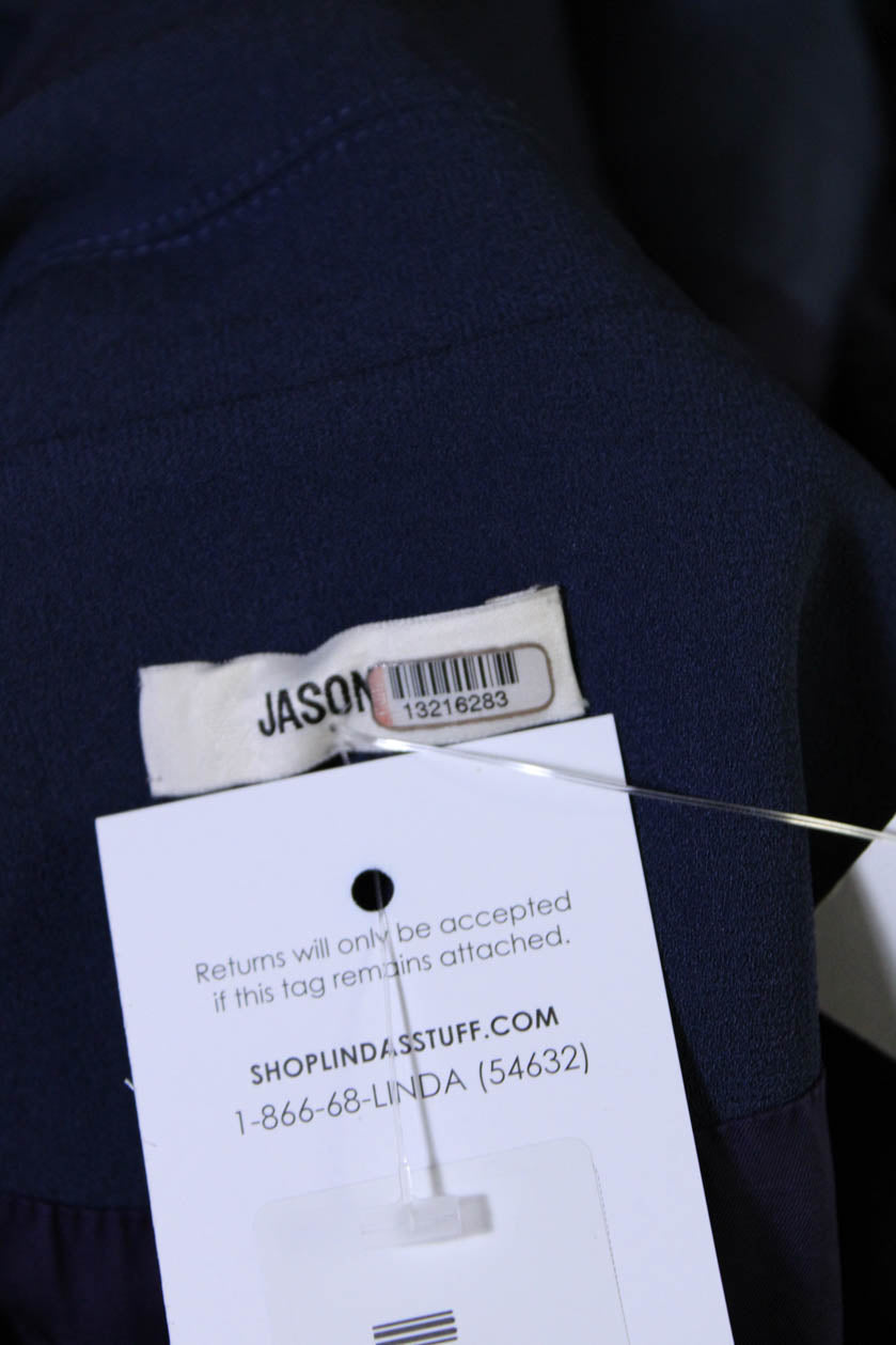 Jason Wu Womens Navy Tuxedo Jumpsuit Size 10 13216283 - Shop 