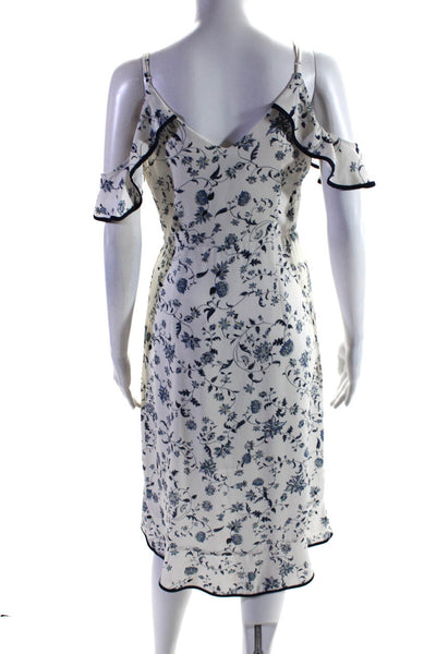 Greylin Womens Emma Ruffled Wrap Dress Size 0 11029145
