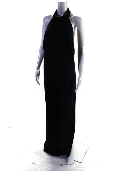 Badgley Mischka Womens Two Tone High Neck Gown Size 18 11406324