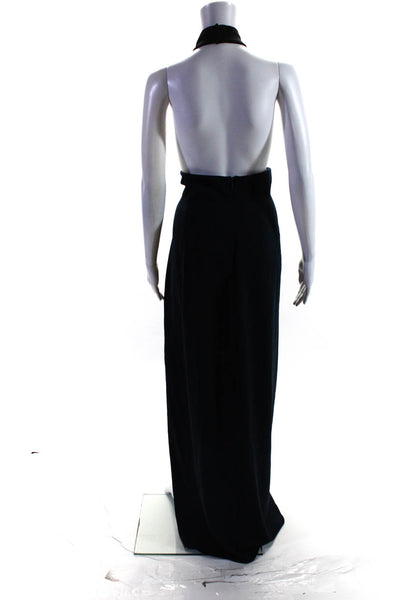 Badgley Mischka Womens Two Tone High Neck Gown Size 20 10946568