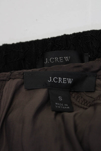 J Crew Womens Blouse Pants Brown Size S 4 Lot 2