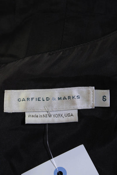 Garfield & Marks Women's Bodycon Sleeveless Lined Mini Dress Black Size 6